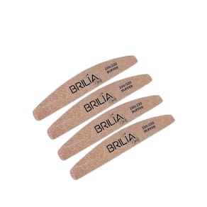 Brilia Nails Lixa Boomerang 220-220 Buffer Un - Qualidade Garantida