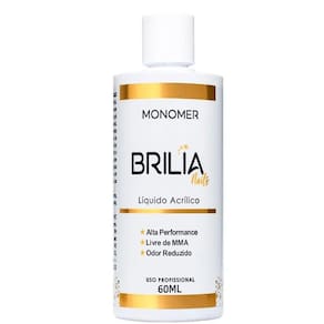 Brilia Nail Monomer 60ml - Alta Qualidade!