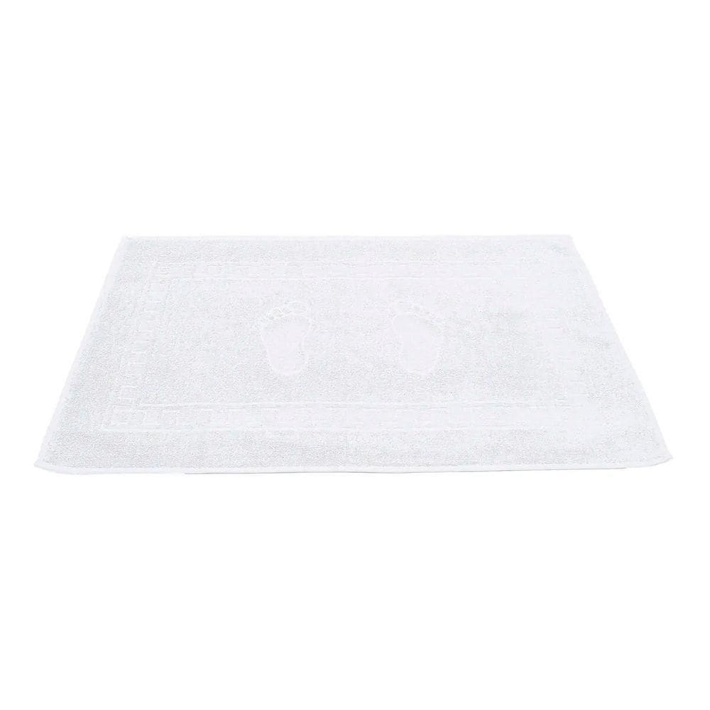 Toalha Piso Buettner Felpudo 100% Algodão Pezinhos 45cmx70cm Branco