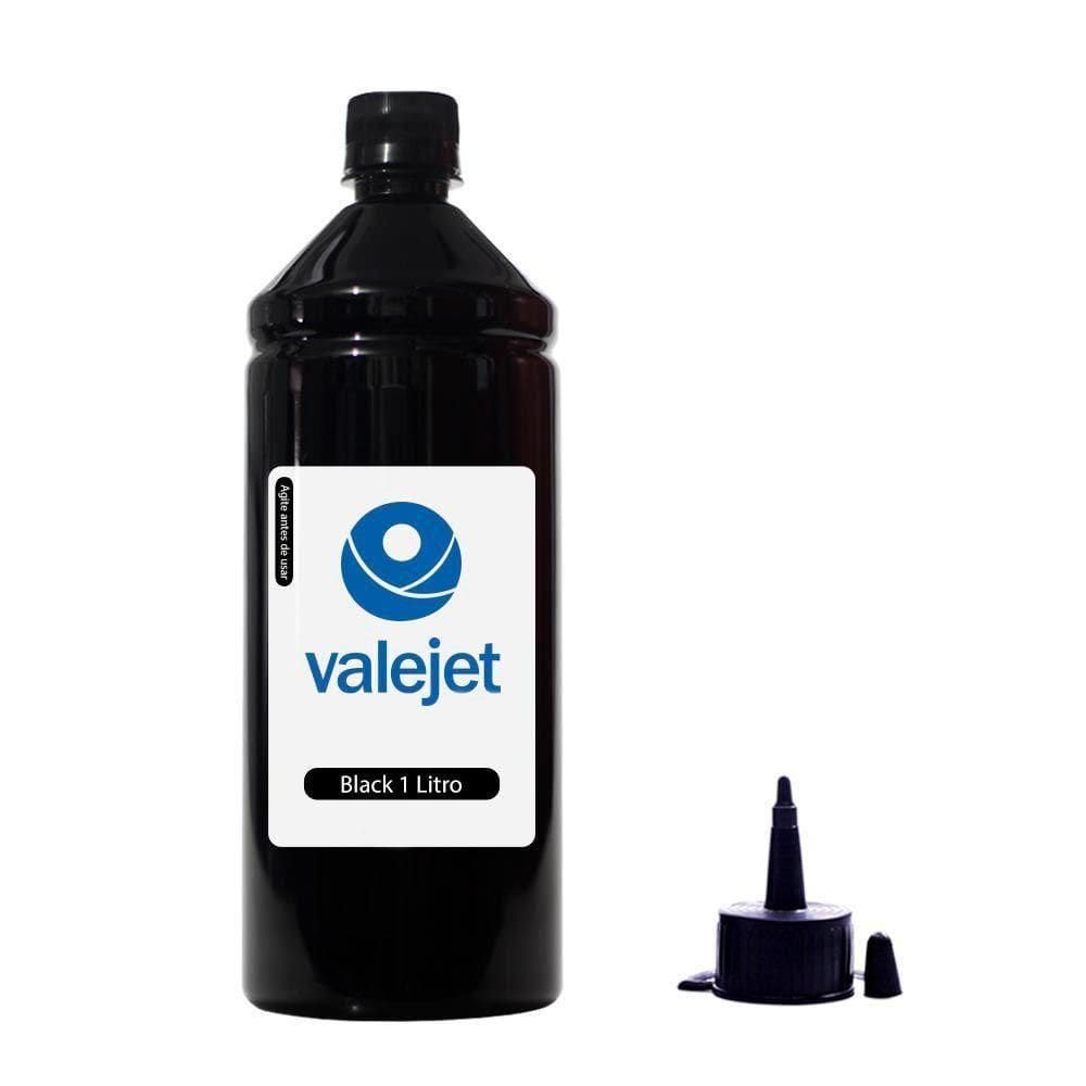 Tinta Para Universal Black 1 Litro Pigmentada Valejet