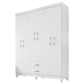 Guarda Roupa Casal 6p 2g Moden 150 Cm Incp