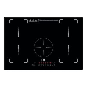 Cooktop de Indução HQ 5 Bocas Painel Touch Free Zone Preto 9000W HQ-IDE9005FZ 220V