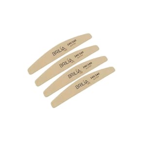 Brilia Nails Lixa Boomerang 240-240 Buffer Un - Durabilidade Excepcional!