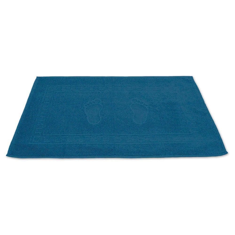 Toalha Piso Buettner Felpudo 100% Algodão Pezinhos 45cmx70cm Marinho
