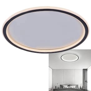Luminaria Led Paflon 3 Tons Sobrepor Teto Iluminaçao Decoraçao Sala Estar Casa Quarto Loja Empresa