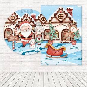 Kit Painéis Casadinho Tecido Natal Fpc-435
