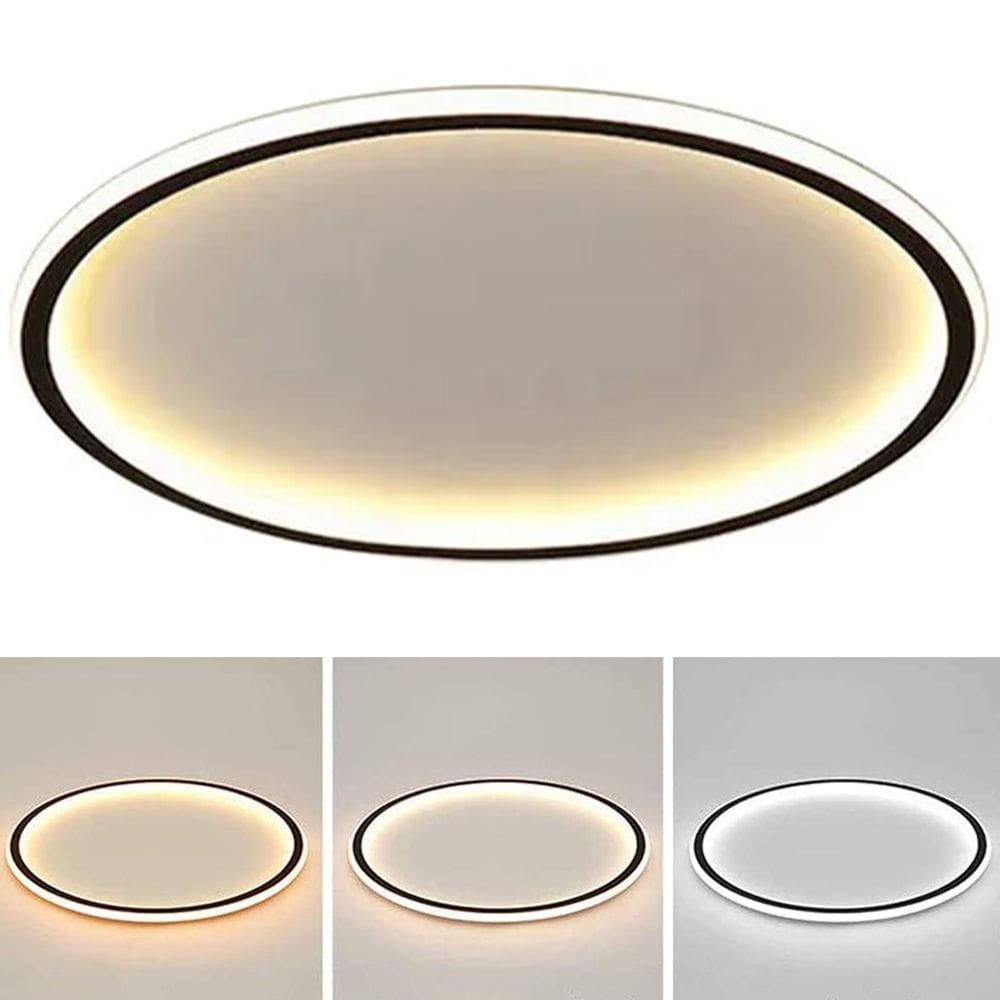 Luminaria Led Paflon 3 Em 1 Iluminaçao Teto Moderna Decoraçao Casa Sala Estar Quarto