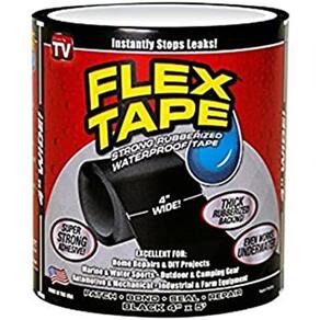 Super Fita Adesiva Reparos Flex Tape Cola Tudo 140X10Cm