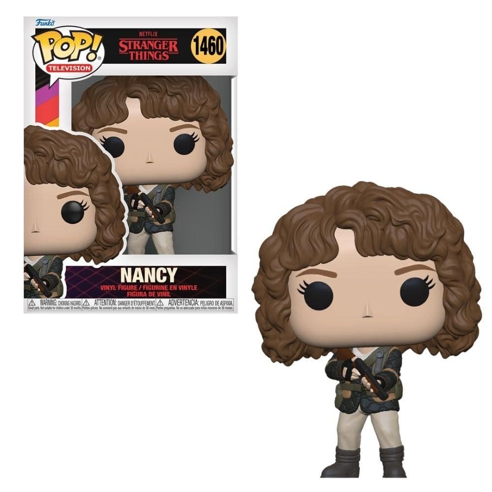 Boneco Funko Pop! Stranger Things - Hunter Nancy com Lançador