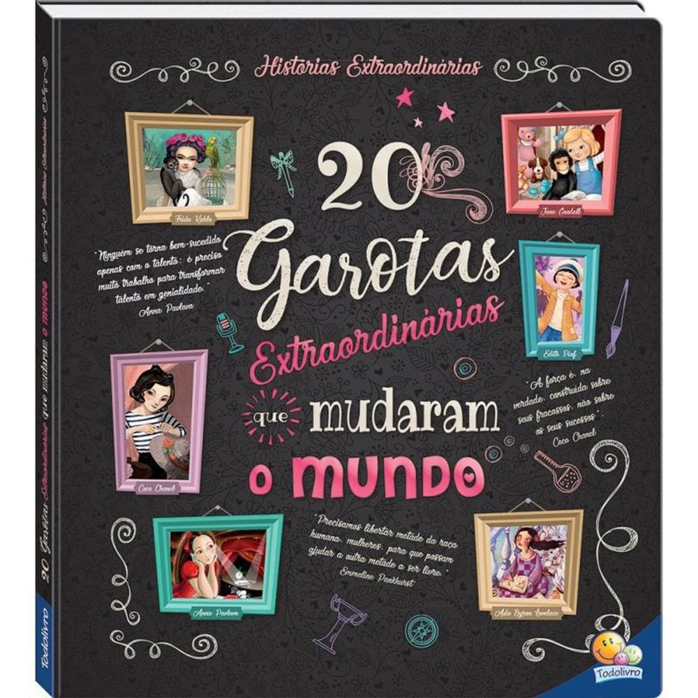 Livro 20 Garotas Extraordinárias