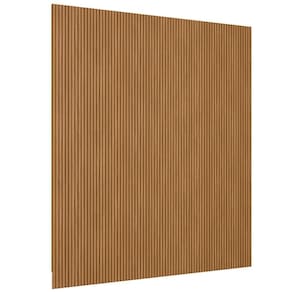 Painel Ripado Decorativo Sala Quarto 258x250cm Prime Plus L06 Nature Fosco - Mpozenato