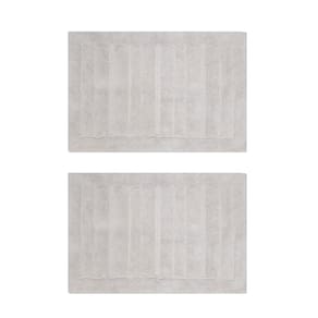 Tapete Algodao Retangular Aconchegante Macio Areia 90cm 2un