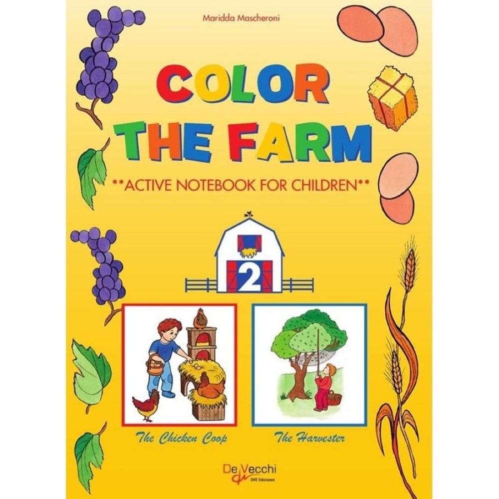 Color the farm - Inglês