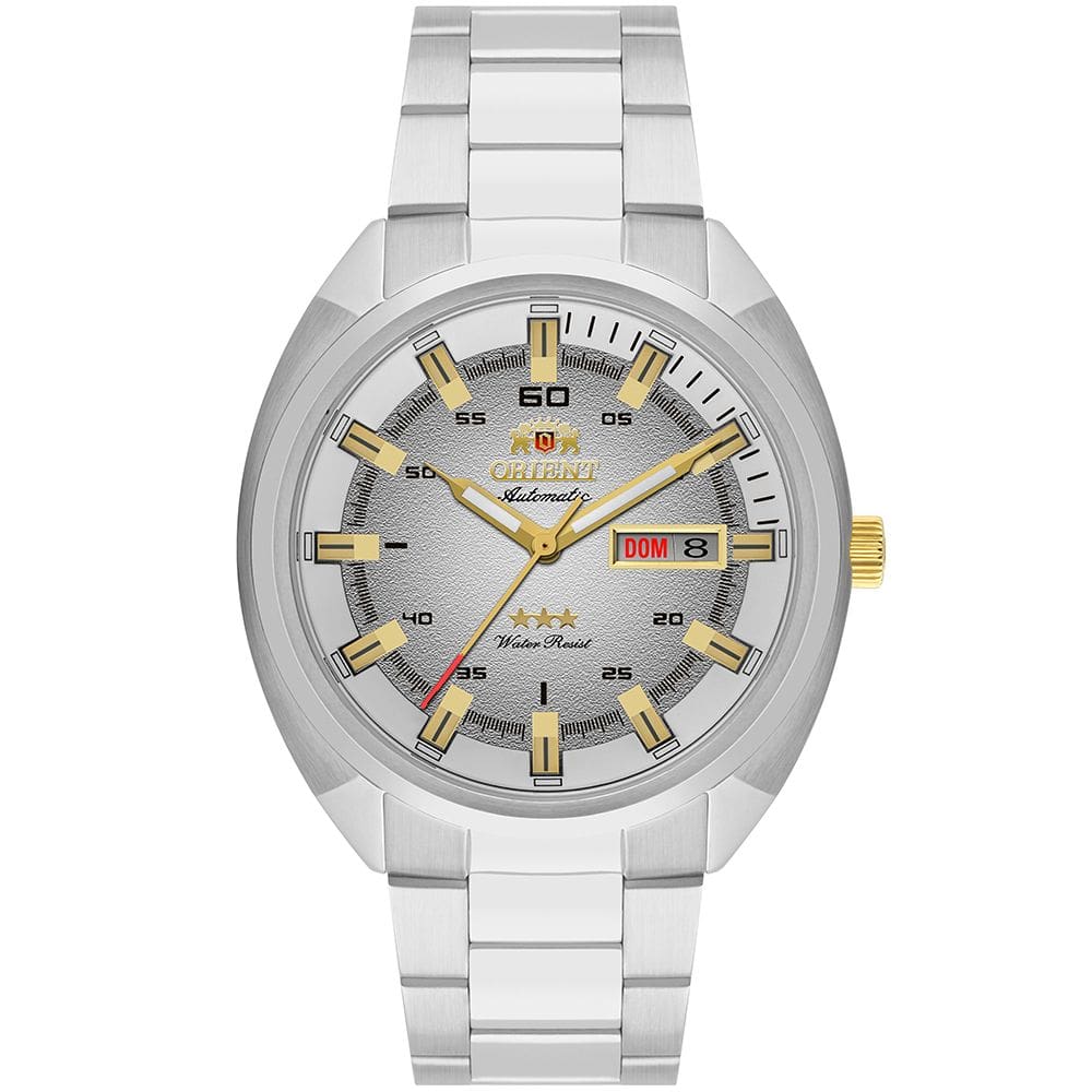 Relógio Orient Automático Masculino Analógico Nh3ss006 Prata