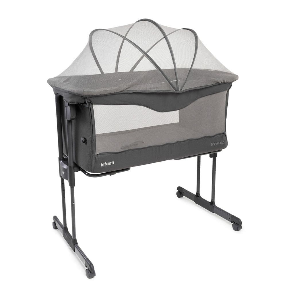 Berço Portátil Co-bed Donatello Cinza Grafite - Infanti