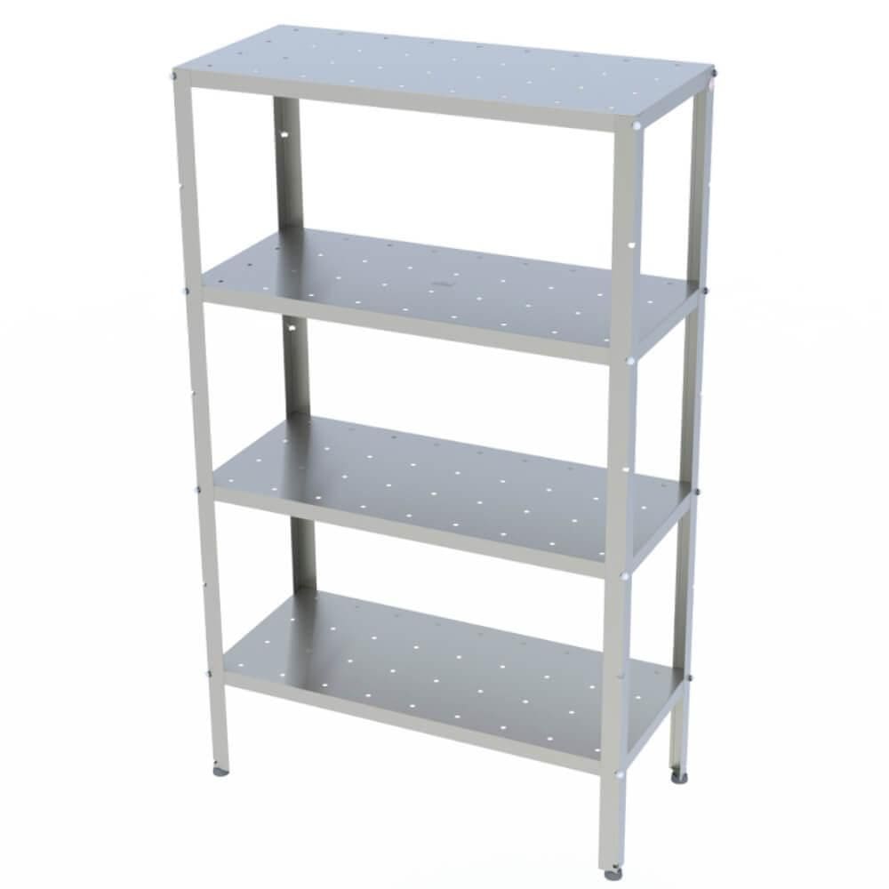 Estante Progás Para Câmara Fria Com 4 Prateleiras 240kg Inox PREST-004INOX