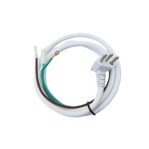 Cabo de Força 2 Metros para Ar Condicionado 7/24 BTUs Perfil 3x2,5mm Branco