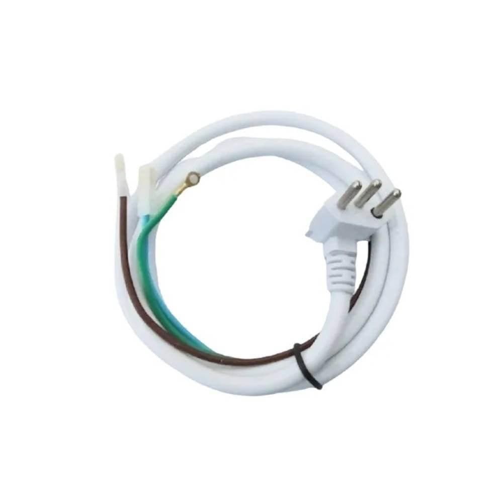 Cabo de Forca 1,5 Metros para Ar Condicionado 7/24 BTUsPerfil 3x1,5mm Branco