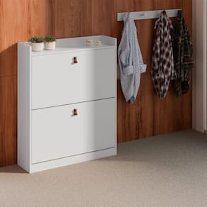 Sapateira Com 2 Portas Articuladas 80cm Multimóveis Cr35270