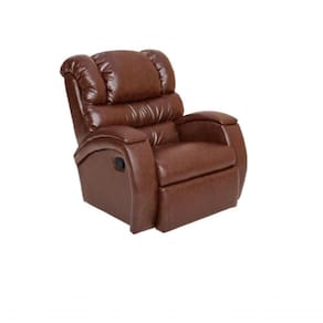 Cadeira Poltrona Reclinável Imperial Zero Wall Couríssimo Balanço E Giro Com Massageador Pinhão