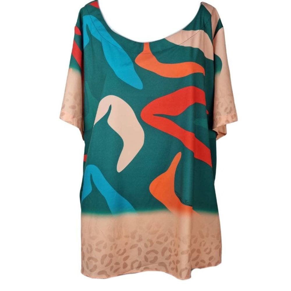 Blusa Feminina Valentina Ferreira Colorida