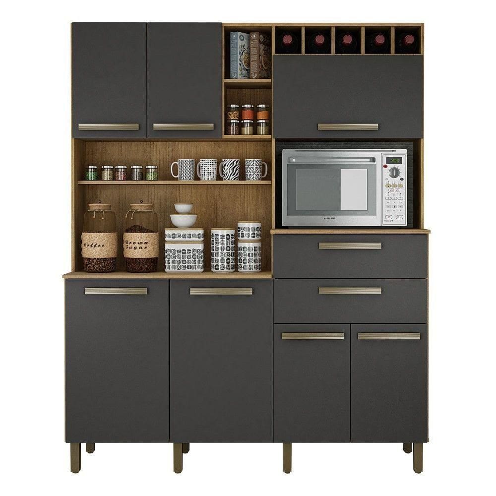 Armário Para Cozinha 7 Portas Valdemóveis