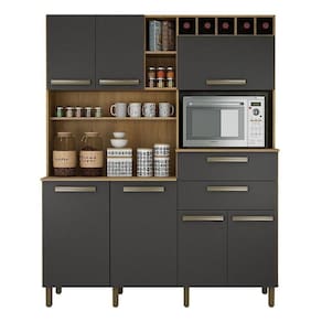 Armário Para Cozinha 7 Portas Valdemóveis