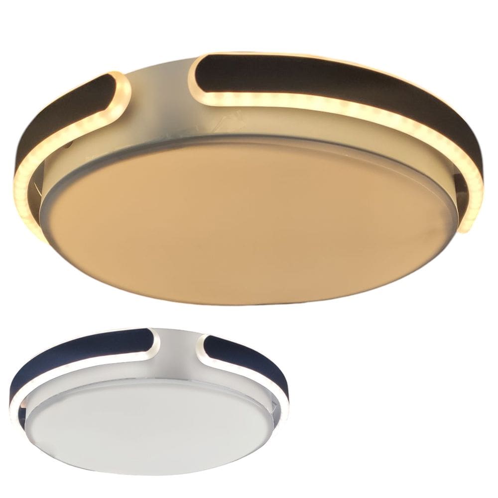 Luminaria Plafon LED 3 em 1 Minimalista Decoraçao Quarto Sala de Estar Recepçao Ambiente Residencial Comercial Escritorio Iluminaçao
