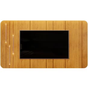 Painel Para Tv 75 Pol Com Led Orgânico Dion D05 Cedro