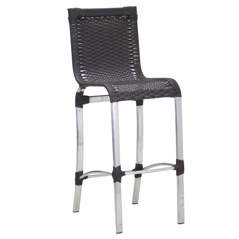 Banqueta Haiti Em Alumínio Balcão, Churrasqueira, Bistrô Tra