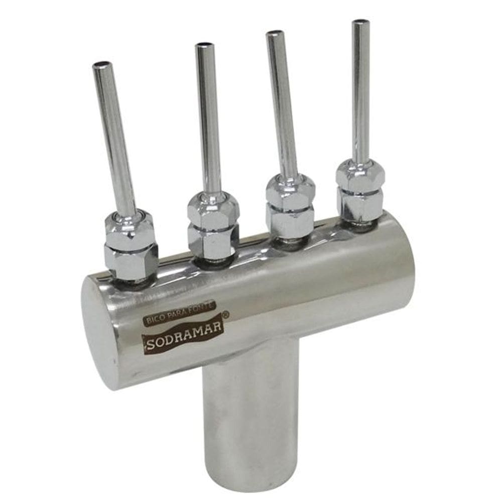 Bico Leque 38mm 4 saídas - Sodramar