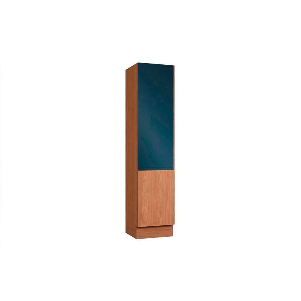 Paneleiro De Cozinha Modulado Ciela R628 Com 2 Portas 50x220cm Canela-azul Profundo - Kappesberg