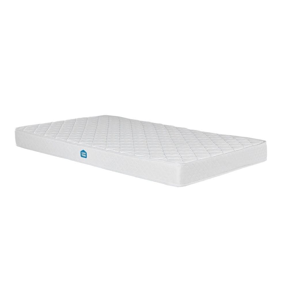 Colchão de Solteiro D23 188 X 88 X 15cm Casatema Branco