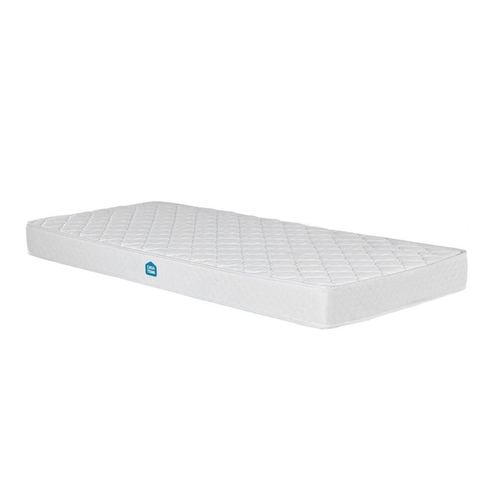 Colchão de Solteiro para Cama Auxiliar D23 188 X 78 X 15cm Casatema Branco