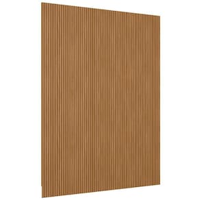 Painel Ripado De Madeira Para Sala Quarto 219x250cm Slats L05 Nature - Lyam Decor
