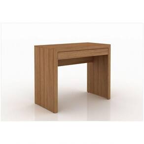 Mesa Para Home Office Com Gaveta Me4107 Amendoa - Tecno Mobili