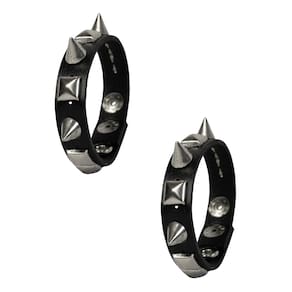 Kit C/ 2 Braceletes Pulseira Punk Rock Gótico K-pop - 1 Par
