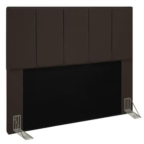 Cabeceira Casal 140Cm Pérola D10 Suede Marrom