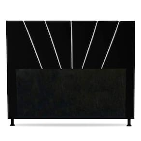 Cabeceira Cama Box Solteiro Dallas 90cm Corano Preto