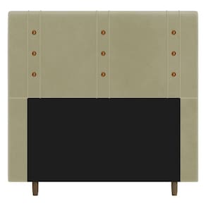 Cabeceira Cama Box Casal Queen Size Roma 160cm Corano Bege