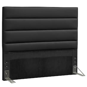 Cabeceira Quarto Casal Queen Greta 160Cm Corano Preto - D`Monegatto