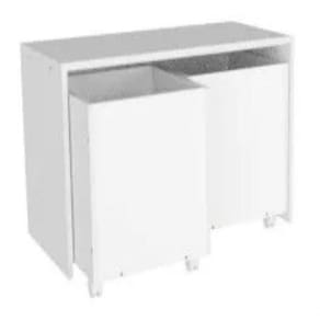 Mesa Baú 2 Caixa 1 Cadeirinha E 1 Porta Livros 100% Mdf