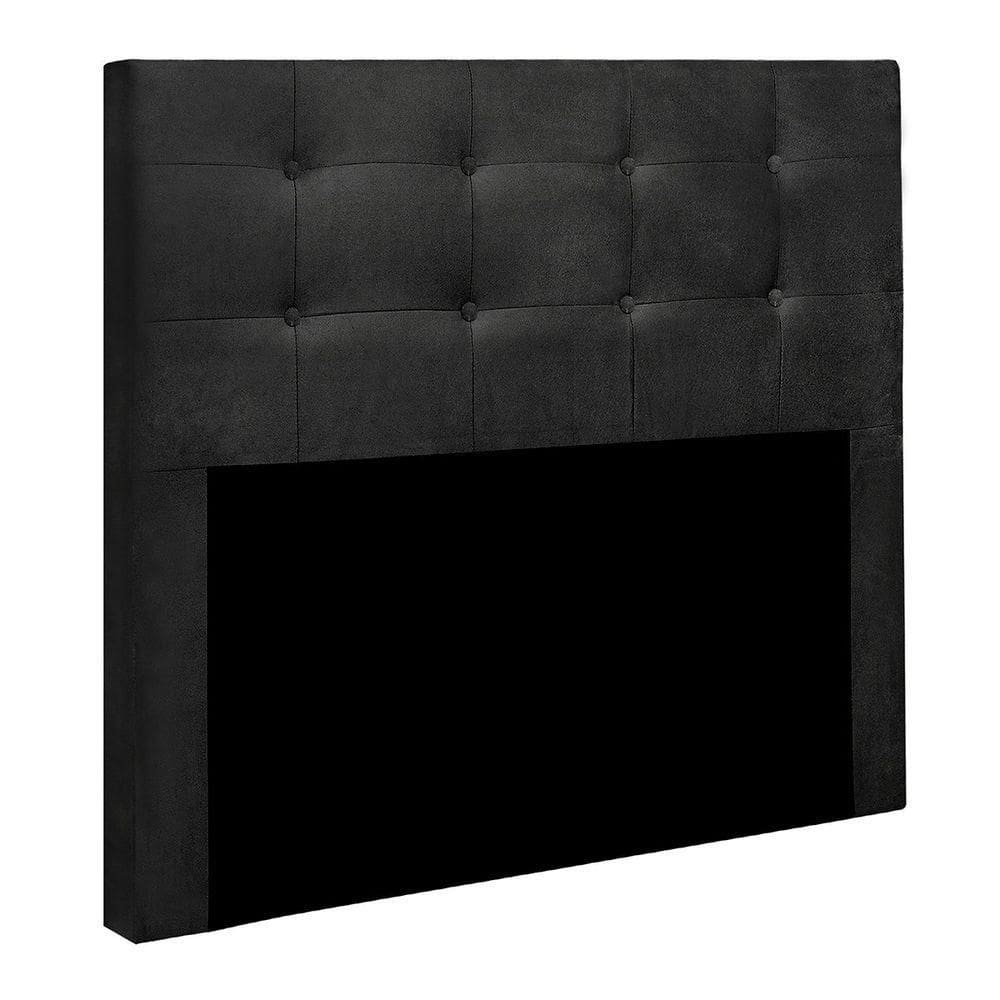 Cabeceira Casal Heloísa I02 140 Cm Suede - Preto