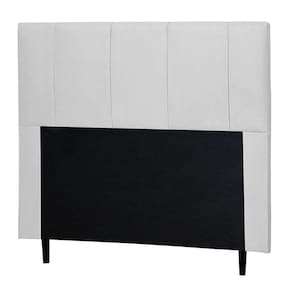 Cabeceira Cama Box Casal King Donna 193cm Corano Branco