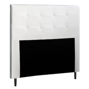 Cabeceira Cama Box Casal Queen Luna 160cm Corano Branco