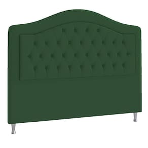 Cabeceira Queen ághata P04 160 Cm Suede Verde