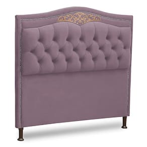 Cabeceira Estofada Box Casal King Size Belize 195cm Rosê