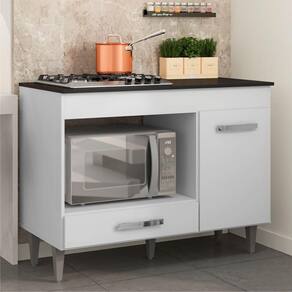 Balcão Para Cooktop Frankfurt Branco