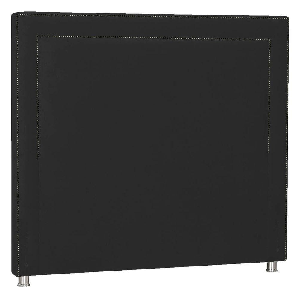 Cabeceira Queen Moscou P04 160 Cm Suede Preto