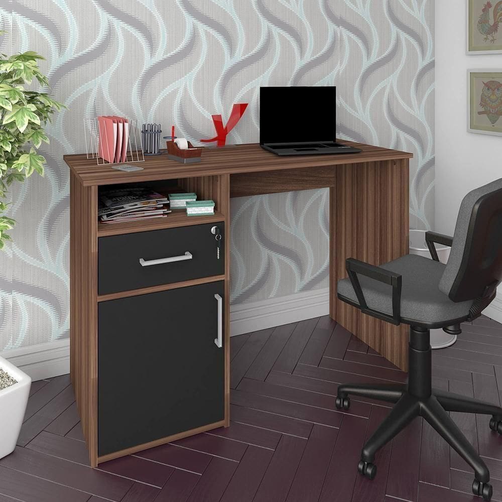 Mesa De Quarto Tennesse Ipê Preto